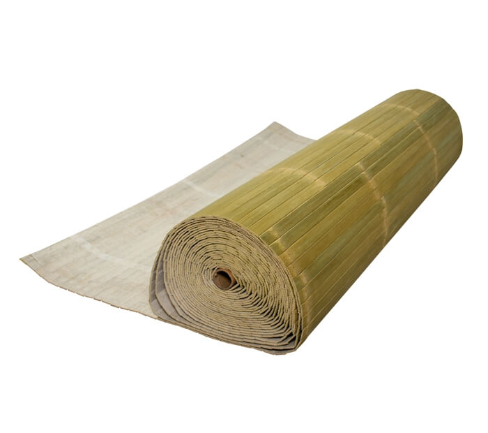 Бамбук. полотно 17 мм, зеленое (лайм), ширина 2 м.